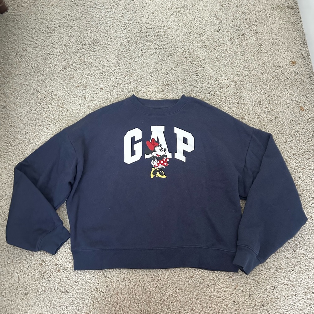 GAP Navy Minnie Mouse Sweatshirt